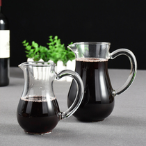 Yuxu new household heat-resistant and high-temperature thick glass liquor dispenser red wine jug hot wine decanter