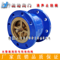 Biobhuang HC41X-16 cast iron flange anechoic check valve DN40 DN50 DN65 DN65 DN80