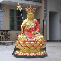 Temple Buddhist supplies resin Buddha statue glass steel gilt painted Kizang Bodhisattva 1 meter 6 Tang Sancang