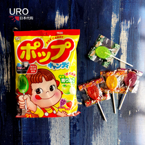Japans Pujia lollipop fruit flavor childrens snacks baby candy anti-decay teeth 21 bags