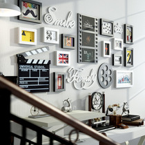 Photo Wall movie theme element projector film wall photo frame hanging wall combination film and television Wall tide decoration
