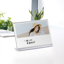 Joy creation Japanese 8 inch desk calendar custom photo homemade photo album 2022 plastic calendar diy creative production