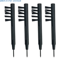 Hearing aid cleaning 5-hole brush screwdriver head cleaning brush multifunctional cleaning brush