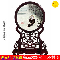 Auspicious boy newborn baby birth gift custom Zodiac Baby souvenir Xiangniu send blessing 2021