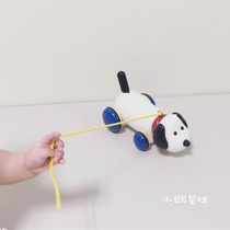 Shake your head ~ British Ambi toys Lala dog children baby animal plastic activity drag toddler toy