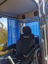 Linggong 60 excavator curtain-free SDLG digging hook sunscreen curtain Longgong 75 folding sunshade cloth with track