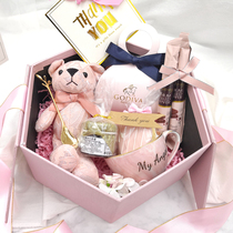 Full Moon wedding cake high-end birthday gift box with hand gift custom baby 100-day banquet return wedding egg year gift box