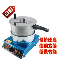 Popcorn machine new desktop hand-cranked popcorn machine with stove popcorn machine stall commercial popcorn machine