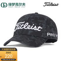 Titleist golf Cap Mens Phantom Black Special Edition golf with Top Taped Hat Breathing Sun Hat
