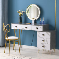 Light luxury dressing table 2021 makeup table bedroom simple modern small apartment Net red ins Wind storage cabinet one