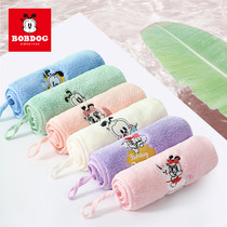  Babu bean baby towel Baby face small square towel than gauze pure cotton soft newborn childrens saliva towel handkerchief