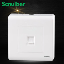 Slunde S7 open switch socket type 86 one-digit telephone socket panel open slot telephone line socket