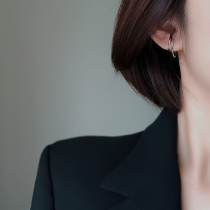 High level Sensation Ear hanging without ear clip Female metal ear decorated gold silver Lukewarm Wind Cool Personality No Pain Ear Bone Clip