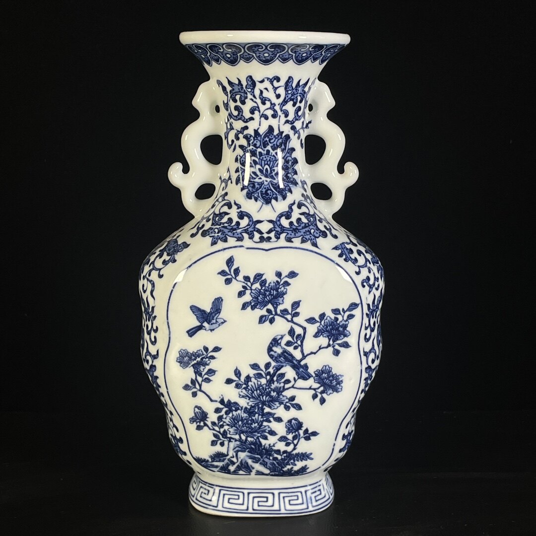 青瓷双耳花瓶、 双耳青花瓷花瓶-双耳青花瓷花瓶促销价格、双耳青花瓷花瓶品牌- 淘宝