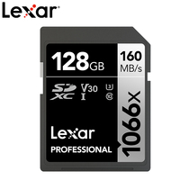 Lexar SD Card 128g Camera Memory Card 1066x 4K SDXC Micro DSLR Camera Memory Card