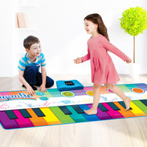 Childrens pedal keyboard dance blanket Baby foot piano blanket for boys and girls early education puzzle music toy gift