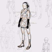 procreate pen brush super good with rice tea version dry goods character dynamic 10 beginology required  