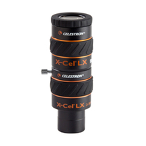 celestron X-CEL LX 9 12 18 25mm eyepiece 60 degrees ultra-wide-angle planetary eyepiece 1 25