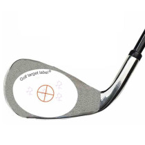 Golf wooden club iron test paper Golf swing strike paper Sweet Spot strike ball position memory paper