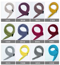 Color wigs for womens long hair small patch invisible seamless short one-piece hair pick hair strip
