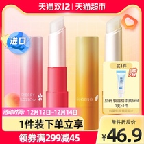 Mandy Lip Balm Korean Ginseng Korean cherry blossoms 3 5G desalinated lip moisture moisturizing lip protection