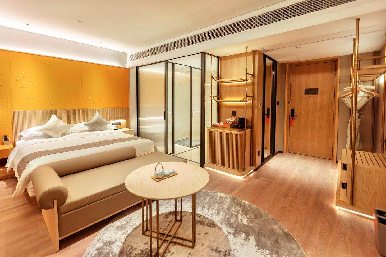 🎉杭州必住五星级酒店，享受豪华大床房泳池体验🏊‍♀️-酒店-淘宝好物网