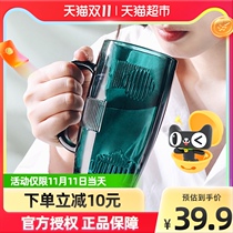 Gnaas light luxury wind glass coffee cup single only with a cup of water Cup Breakfast Milk Cup Office