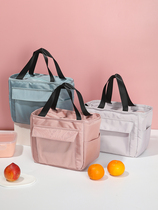 Lunch box handbag lunch bag high-value student insulation bag aluminum foil thickened office worker meal bag hand-carried lunch bag
