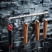 304 stainless steel toilet kitchen movable wall Wall Wall towel clothes adhesive hook clothes clothes hook clothes hook hook clothes hat row hook custom-made