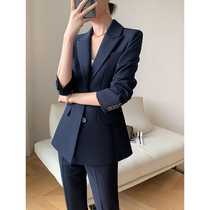 2022 New Suit Suit Goddess Van Pro Fashion Temperament Senior Feel West Suit Sales Department Workwear High End