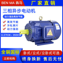 Y2 Y112M-6 pole 2 2KW three-phase asynchronous motor 6P6 class 960rpm motor Motor 7 5kw