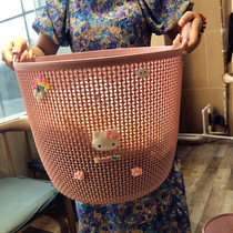 Extra large plastic dirty clothes basket laundry basket basket basket bathroom put dirty clothes bucket toy frame storage basket