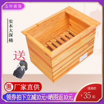 Solid wood heater Energy-saving household baking basin Student foot warmer artifact stove double baking box Firearms electric fire bucket