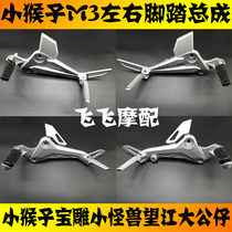 Suitable for small monkey M3 motorcycle Wangjiang big doll small monster little Wasp left and right foot pedal assembly