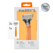 American Harrys razor Mens razor manual five-layer blade handle 2 blade head set