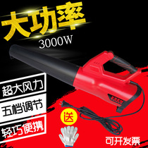 Electric hair dryer blowing snow strong power industrial cleaning electrical equipment welding slag dust sandstone leaves