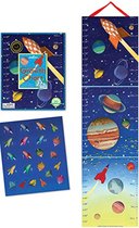 eeBoo Outer Space Height Growth Chart for Boys eeBo