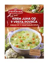 Podravka Soup Cream of 9 Vegetables 45 g (Pack