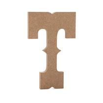 6“ Western Wooden Letter T - JoePauls Crafts Premi