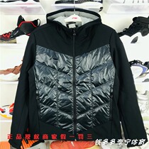 Special Price Promotion Break Code Li Ning Down Clothing Male connection hat Shake Grain Suede Warm Casual Sportswear AYMM113