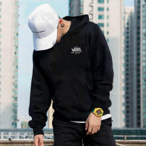 VANS Vans Men's 2021 Fall Winter New Sports Jacket Men's Loose Pullover VN0A54NLBLK