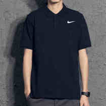 Nike Nike Vertical Collar T-shirt Male Short Sleeve 2022 Summer New Tide Half Sleeve Pure Cotton Compassionate Polo Shirt CW6851