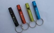 Exquisite loud AXEMAN Aluminum Alloy outdoor survival whistle - color signal whistle