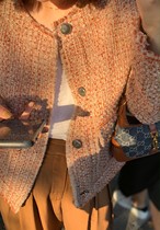 HUA summer flower Flower super beautiful carrot color Colless scented jacket coat