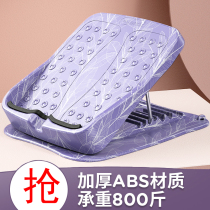 Slim leg drawbar plate oblique pedal pull-on artifact home fitness standing thin calf foldable leg stretching equipment