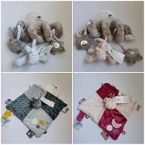 Exit Biker Time Nook Cubs Appeasement Towel Baby Coaxing Pajamas Stroller Hanging Bed Around Plush Suede Toy