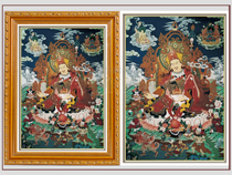 tian fu Hui fell clear precious ning ma law enforcement sheng zhong Lotus green Tuas Buddhas and Bodhisattvas portrait figure 23154