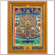 Tim Fuhui Karma Karma Kagju converted to Tangka Amitabha Buddhas connection with Tibetan Buddhism Tantra Buddhism