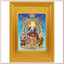 Tim Fuhui 04 Ksitibet Bodhisattva Great Auspicious Heavenly Du Jie Du Jie Buddhism HD Mandala Thangka