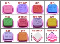 Making portable handmade natural model soap styling set mold gift Rose soap novice wash face change